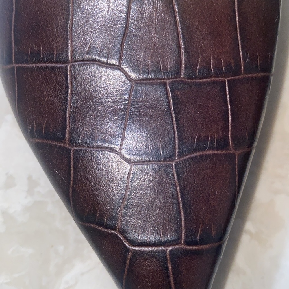 Nine West Oaks brown croc - Picture 3 of 8